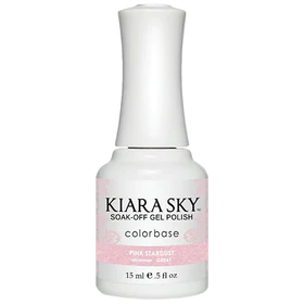 Kiara Sky All In One - Esmalte en gel Soak Off 0.5oz - 5041 Pink Stardust