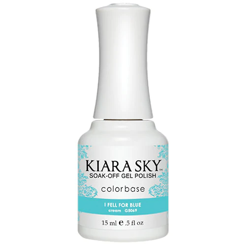 Kiara Sky All In One - Soak Off Gel Polish 0.5oz - 5069 I Fell For Blue