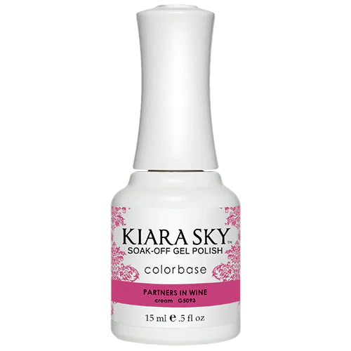 Kiara Sky All In One - Esmalte en gel Soak Off 0.5oz - 5093 Partners in Wine