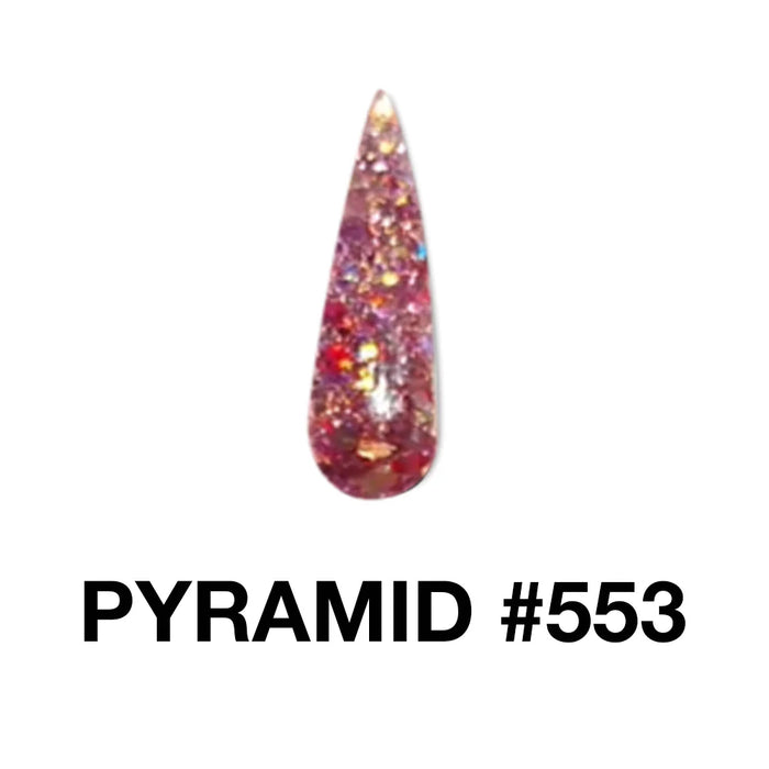 Par de pirámides a juego - 553