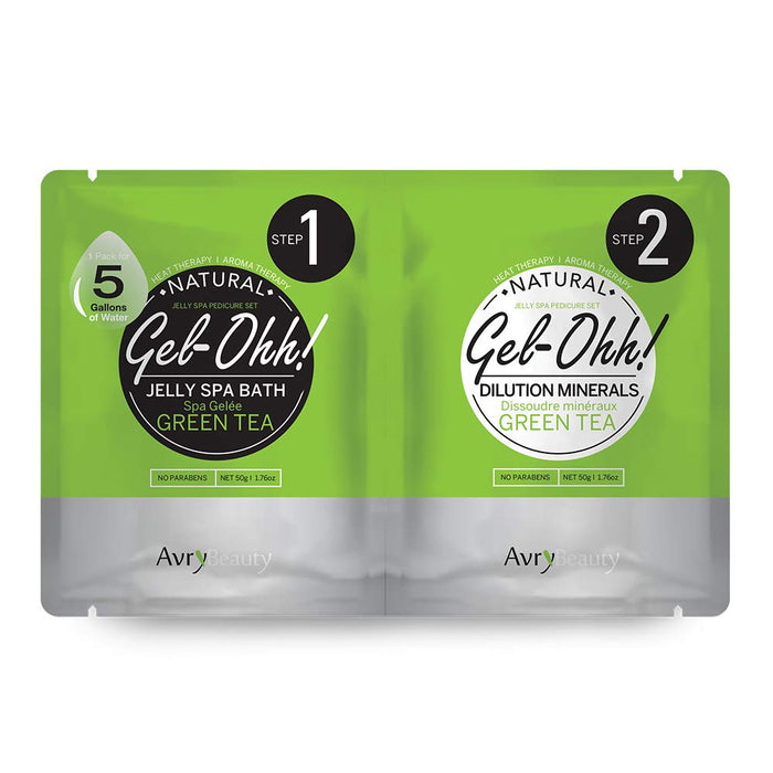 Avry Beauty Gel-Ohh! Jelly Spa bath (2 step) - Green Tea