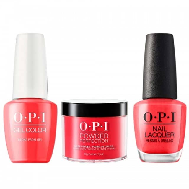 Color a juego de OPI (3 piezas) - H70 Aloha de OPI