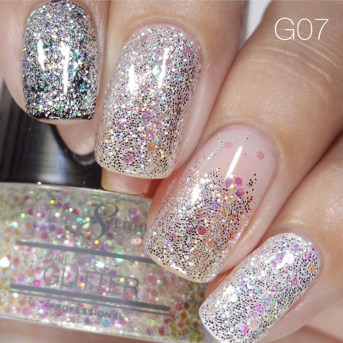 Cre8tion Nail Art Glitter 0.5oz 07
