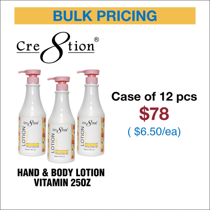 Cre8tion Hand & Body Lotion 25oz