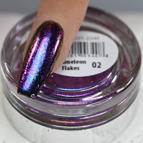 Cre8tion Chameleon Flakes Nail Art Effect 0.5g 02