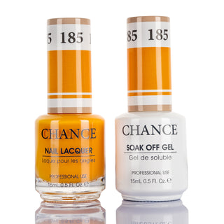 Chance Gel &amp; Nail Lacquer Duo 0.5oz - Juego de 5 colores (181-191-195-185-182)