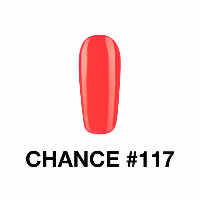 Dúo de gel y laca de uñas Chance 0.5oz 117