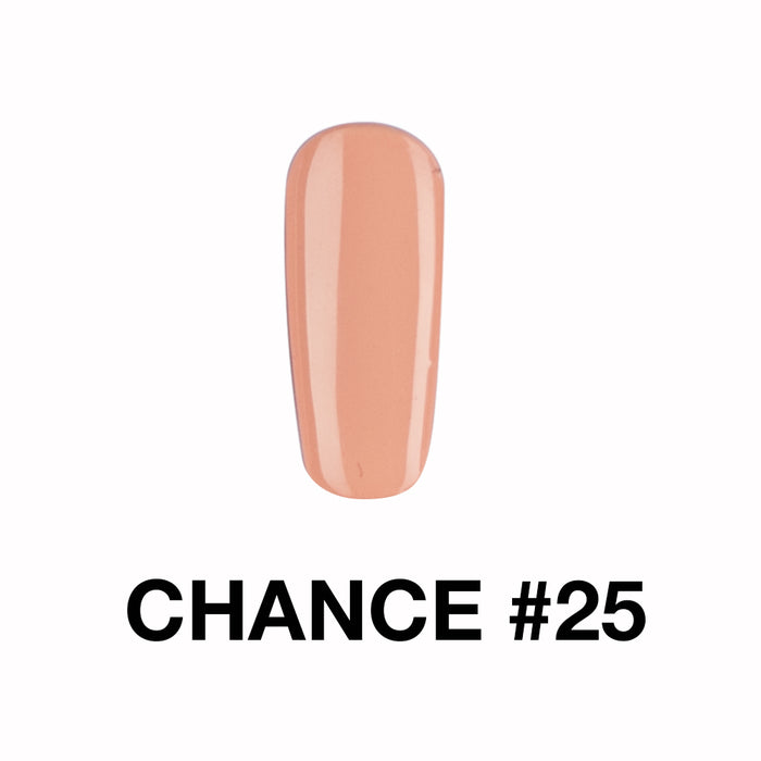 Dúo de laca de uñas y gel Chance 0.5oz 025