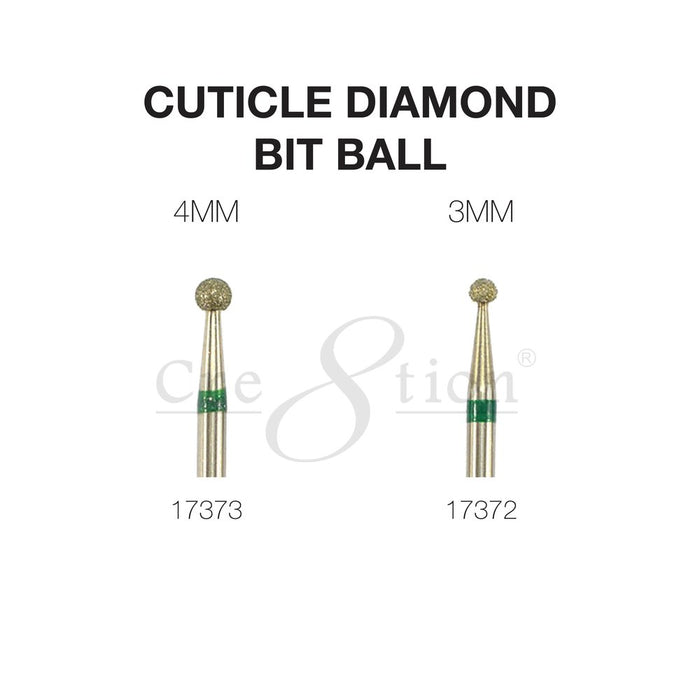 Bola de broca de diamante para cutícula Cre8tion