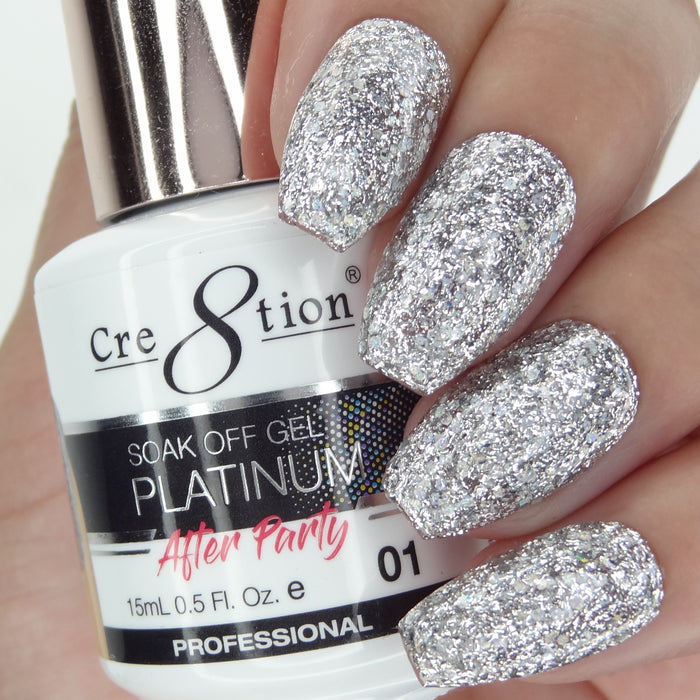 Cre8tion Platino After Party Gel .5oz 01