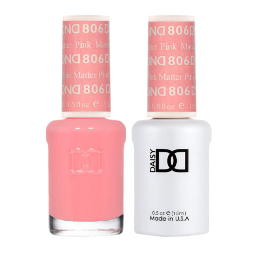 DND Duo Matching Color - Colección Thrill Ride - 806 Pink Matter