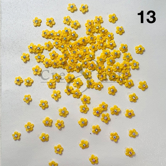 Cre8tion Flores acrílicas hechas a mano 2 piezas - 13