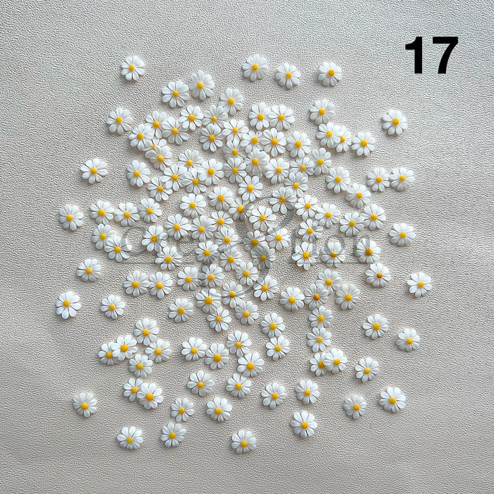 Cre8tion Flores acrílicas hechas a mano 2 piezas - 17
