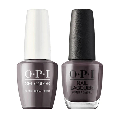 OPI Gel &amp; Lacquer Matching Color 0.5oz - I55 Krona-logical Order