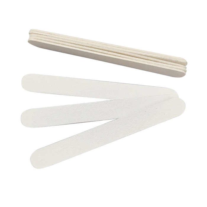 Cre8tion Nail File Wood Center White Grit (50 pcs./pack)