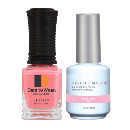 LeChat - Perfect Match - 025 Pink Lady (Gel y Laca) 0.5oz