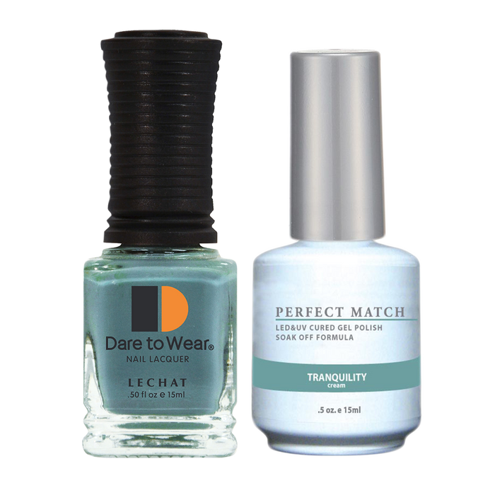 LeChat - Perfect Match - 128 Tranquility (Gel & Lacquer) 0.5oz