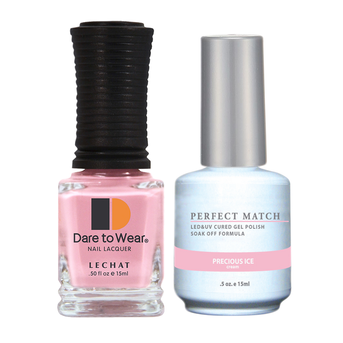 LeChat - Perfect Match - 168 Precious Ice (Gel & Lacquer) 0.5oz