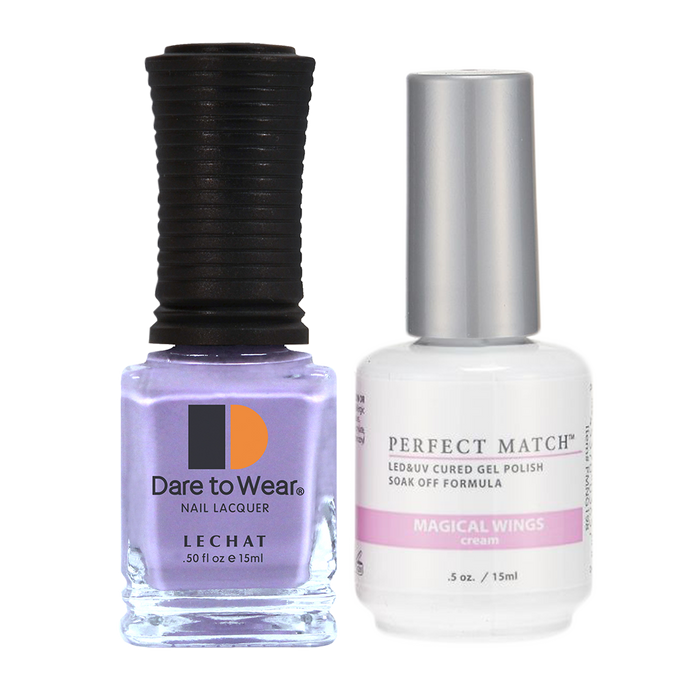 LeChat - Perfect Match - 198 Magical Wings (Gel & Lacquer) 0.5oz