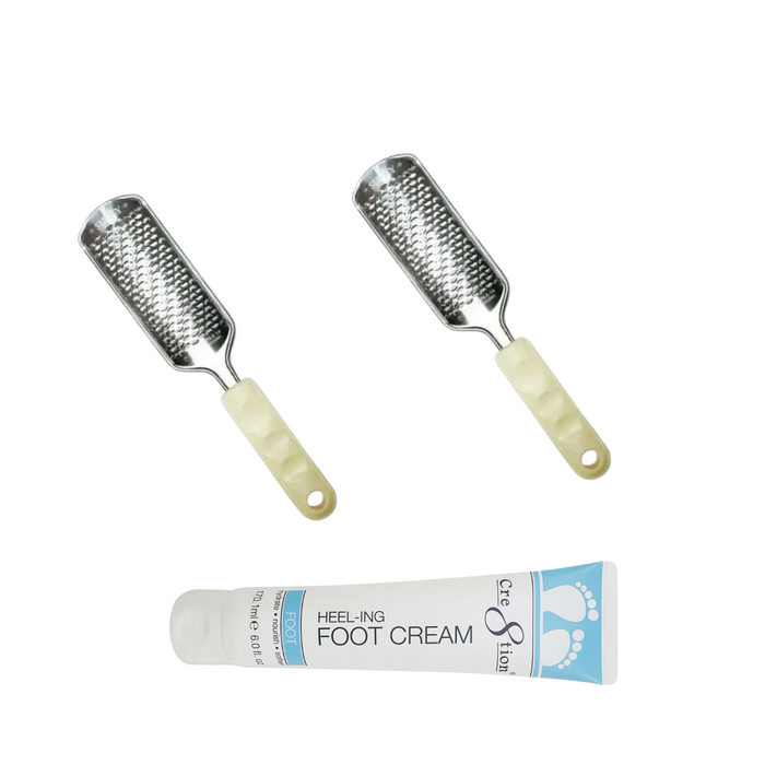 [BFCM Deal] 2x Sunny Super Foot File + 1x Cre8tion Healing Foot Cream FREE