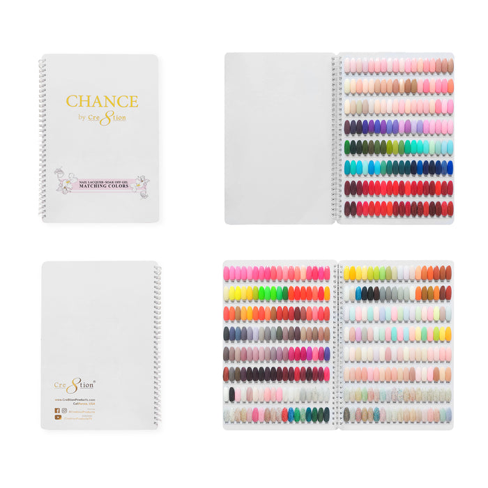 Chance Booklet - Matching 3 in 1 - 442 colors