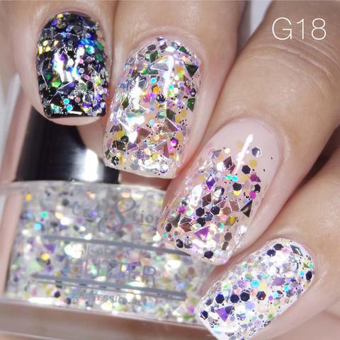 Cre8tion Nail Art Glitter 0.5oz 18