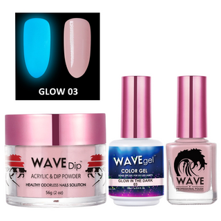 Wavegel Matching Trio - Glow in The Dark - 03