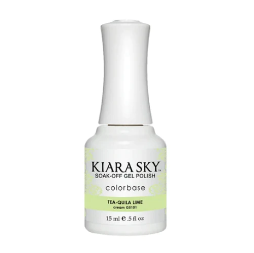 Kiara Sky All In One - Soak Off Gel Polish 0.5oz - 5101 Tea-quila Lime