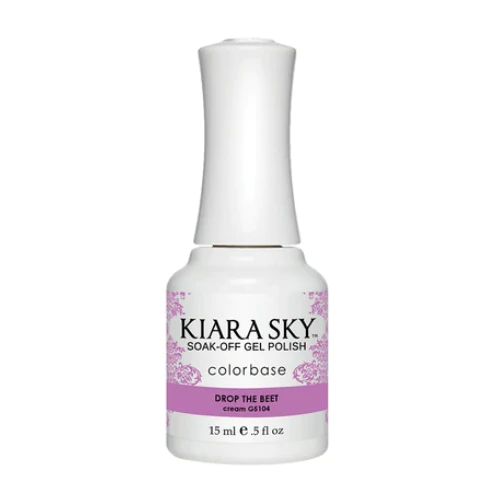 Kiara Sky All In One - Soak Off Gel Polish 0.5oz - 5104 Drop The Beet